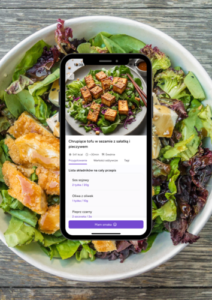 Chrupiące tofu w sezamie aplikacja sylwia maksym