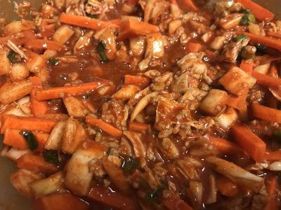 Kimchi - wykonanie