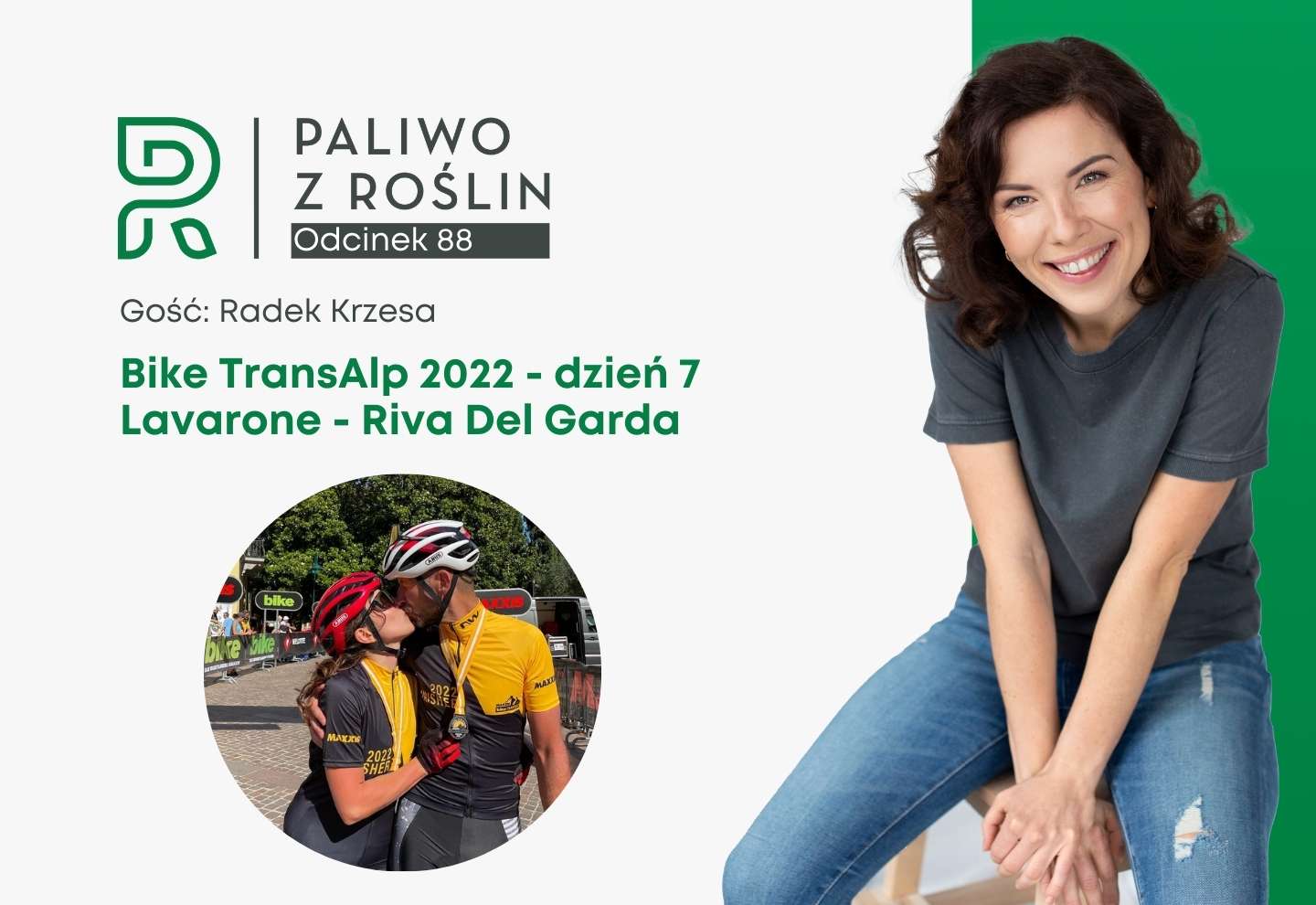 Bike TransAlp 2022 - dzień 7 - Lavarone - Riva Del Garda - finał - Paliwo z Roślin