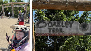 kolarze i oakley trail bike park w dolni morava w czechach