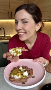 Gofry z fasoli z marakują